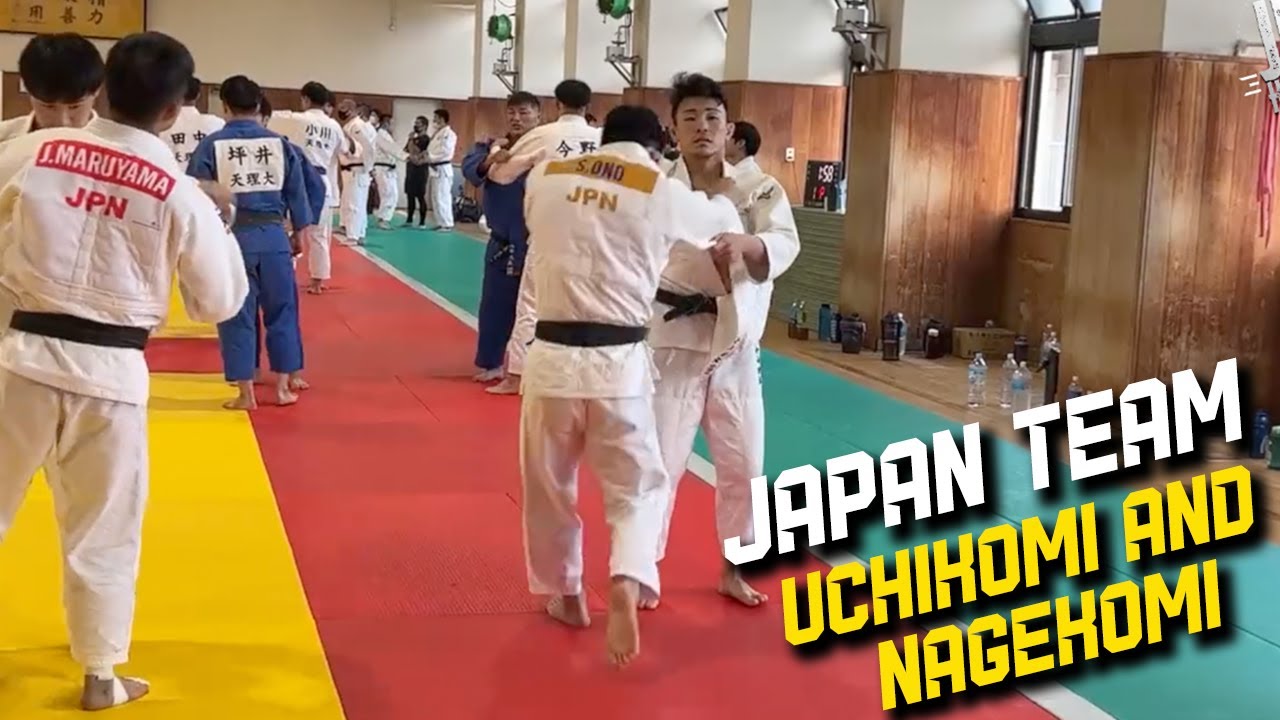Japanese Judo, Ono Shohei, Maruyama, Aaron Wolf, Uchikomi & Nagekomi! 柔道強化選手　打ち込み　投げ込み