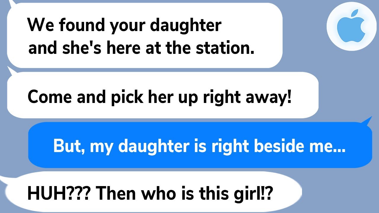 【Apple】Childhood friend working at the police, “Your daughter is with us”, but my daughter was…