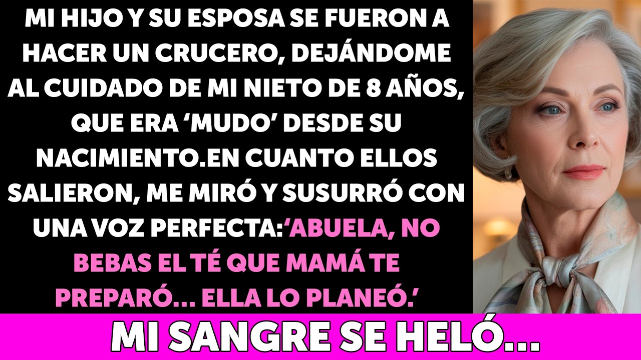 Mi nieto, considerado “mudo”, habló al fin… y su confesión me salvó