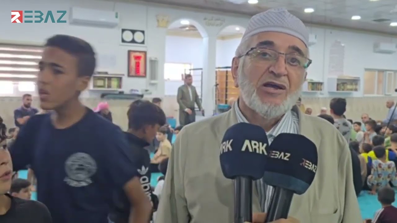 إحياء المولد النبوي في مخيم دوميز للاجئين الكورد
