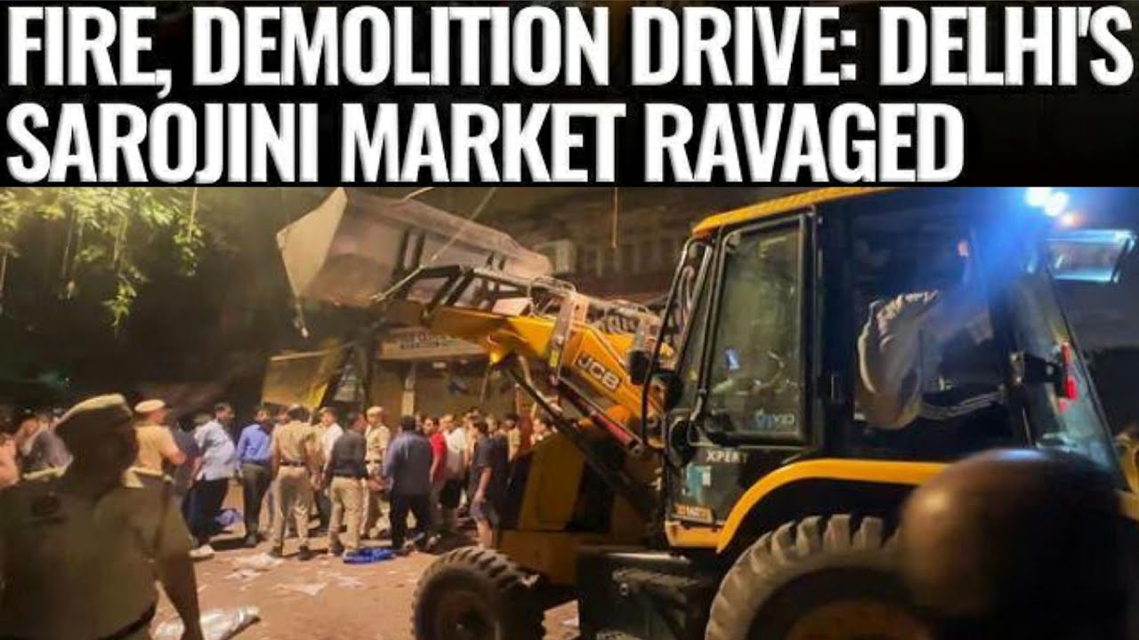Sarojini Nagar Demolition: Midnight Mayhem