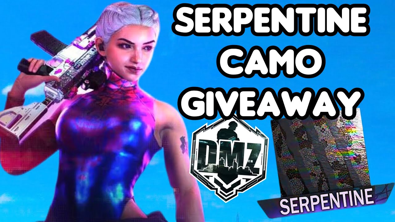Serpentine Camo Crossplay Off #dmz