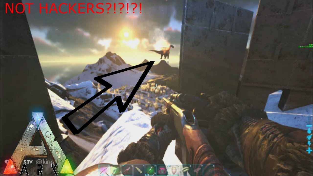 Ark: Wiping The HAKCERS OF ARK!!!!!