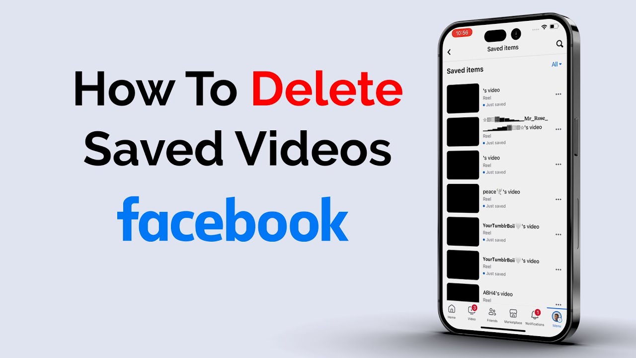 How To Delete Saved Videos On Facebook?