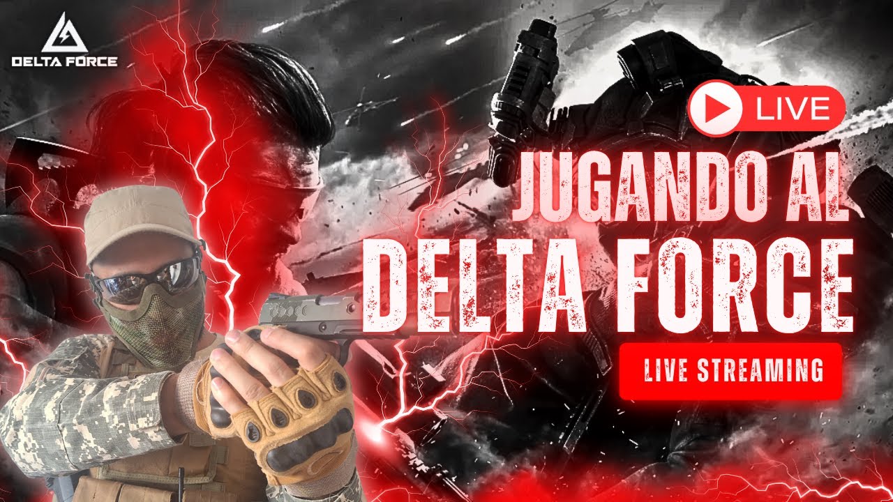 🎯En búsqueda del cuchillo🗡️ de SAED 💀| Delta Force | 🔴EN VIVO #deltaforce #deltaforcegame