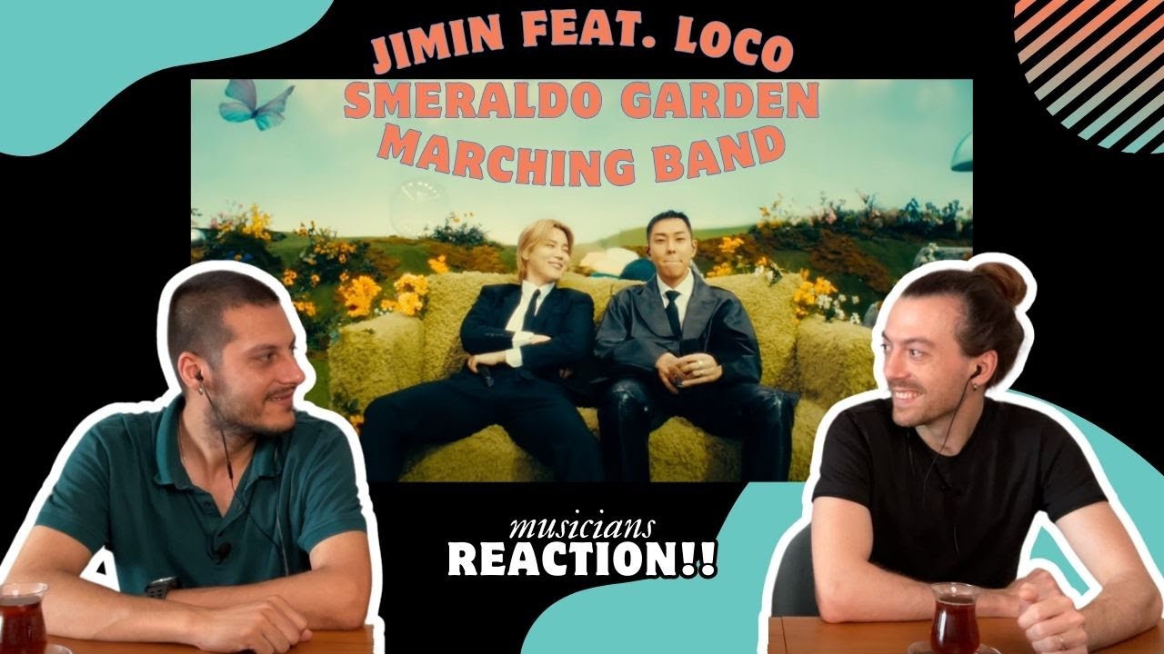 Musicians REACTION / Jimin- Smeraldo MArching Band feat. Loco