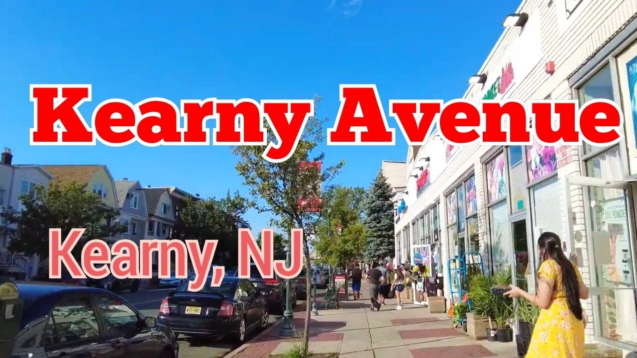 Walking on Kearny Avenue in Kearny, New Jersey, USA!!