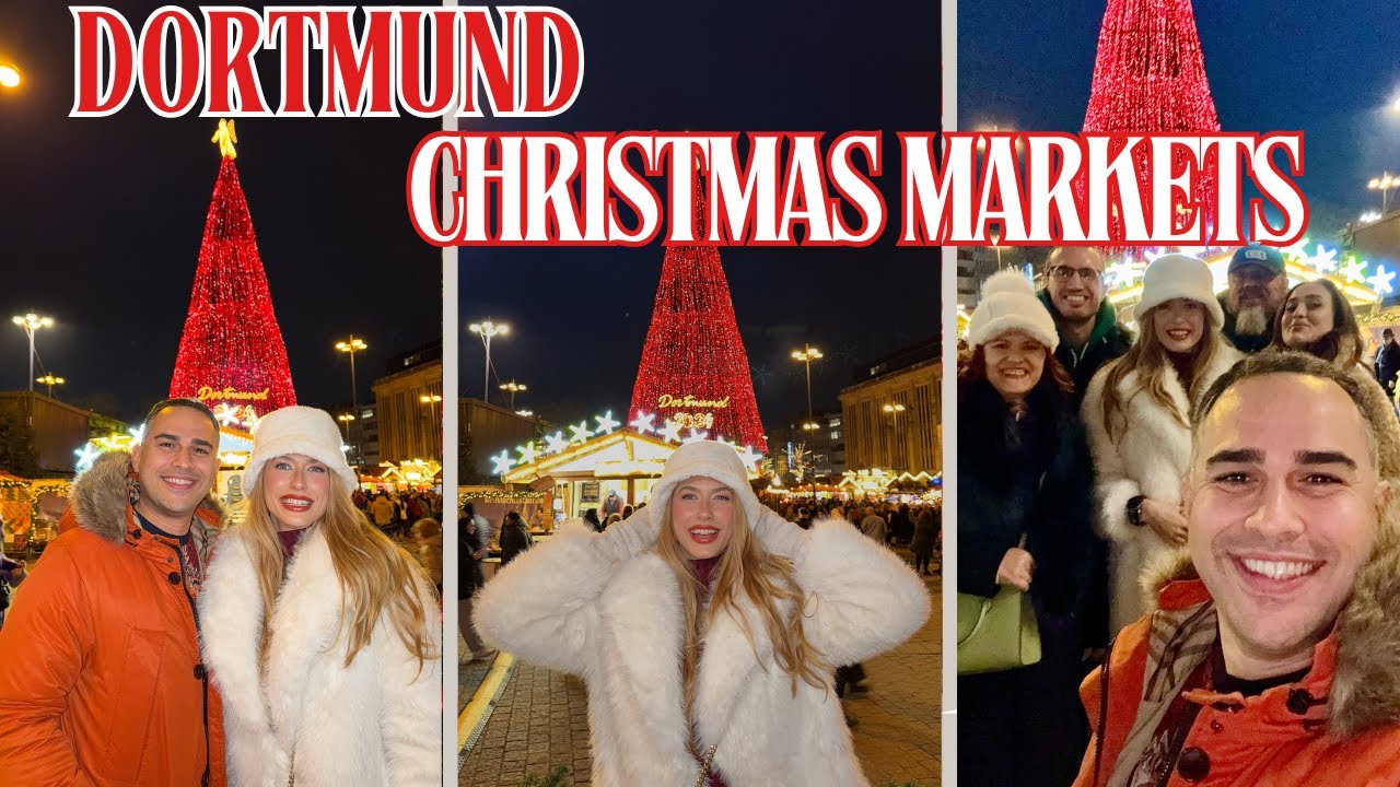 En Lezzetli Noel Pazarı Dortmund'u Bizimle Gezin! 🎄 ✨ |  Almanya Christmas Marketleri 🇩🇪 | imgoshka