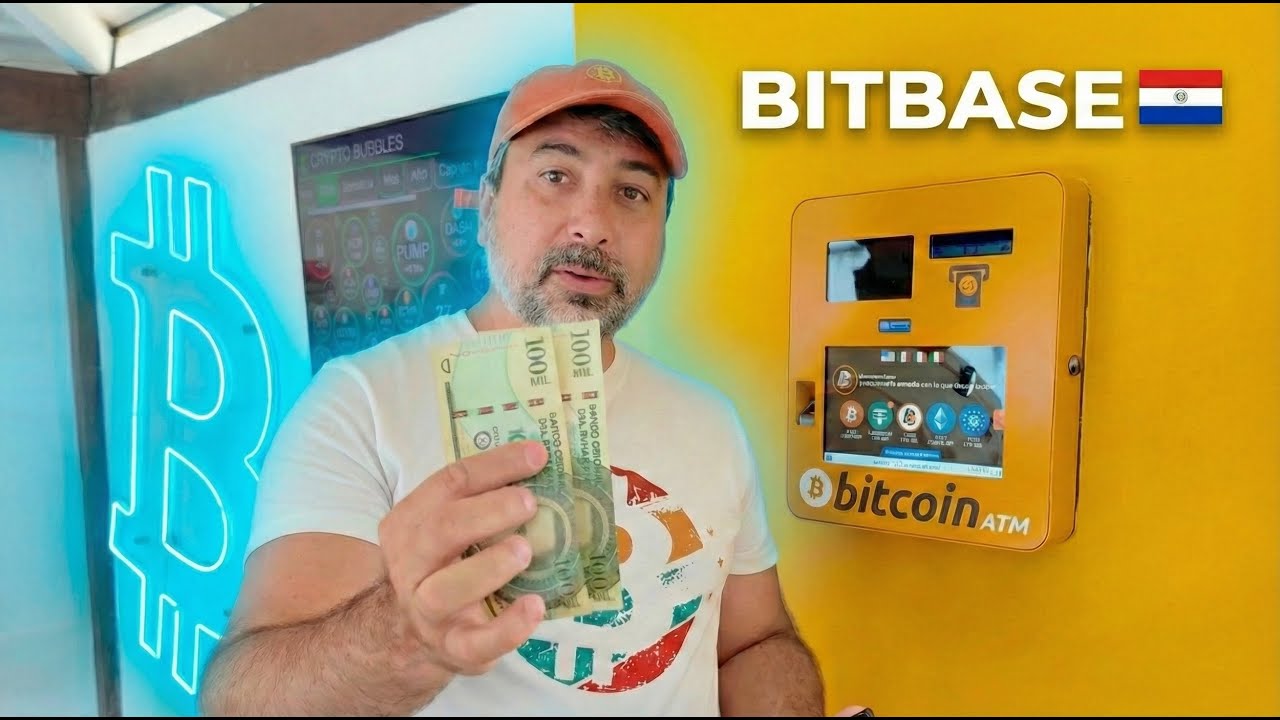 🇵🇾 BITBASE PARAGUAI - ATM DINHEIRO FÍSICO PARA BITCOIN NA CIDADE DE ASSUNÇÃO