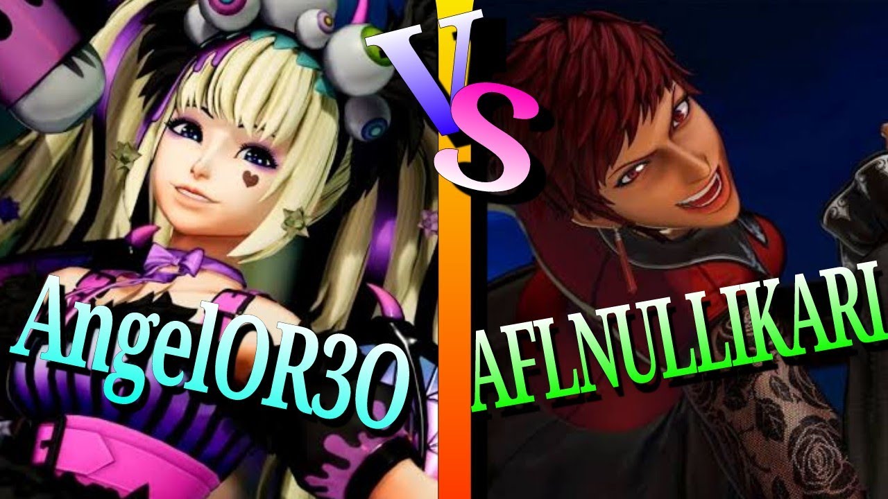 AFLNULLIKARI (Vice/Mature/Rugal) VS AngelOR3O (Sylvie/Hinako/Shermie) KOF XV - FT3