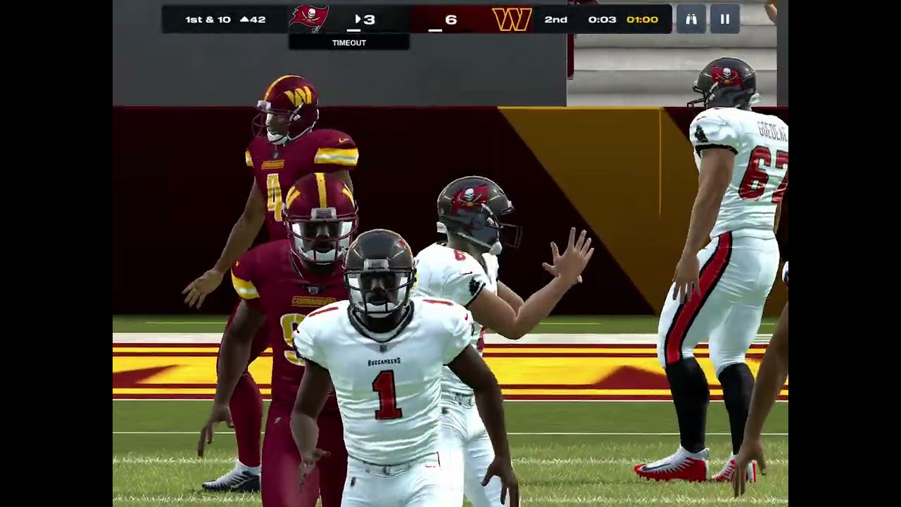 Bucs vs Commanders 
