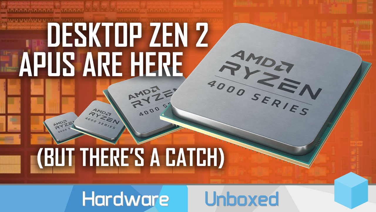 AMD Announces Ryzen 4000 Desktop APUs: 4700G, 4600G and 4300G with Zen 2