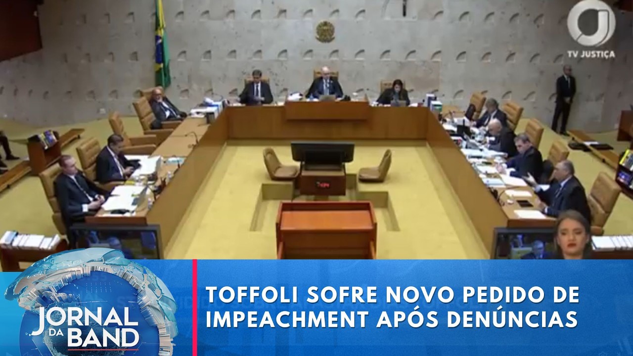 Caso Master: Toffoli sofre mais um pedido de impeachment | Jornal da Band