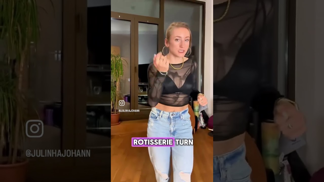 Brazilian Zouk Tutorial: Rotisserie Turn | quick tutorials by Julinha
