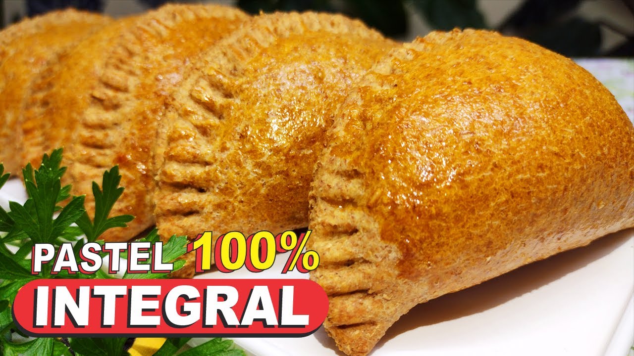 100% INTEGRAL E 100% GOSTOSO❗😱 PASTEL 100% INTEGRAL ASSADO SUPER FÁCIL, RÁPIDO E DELICIOSO!