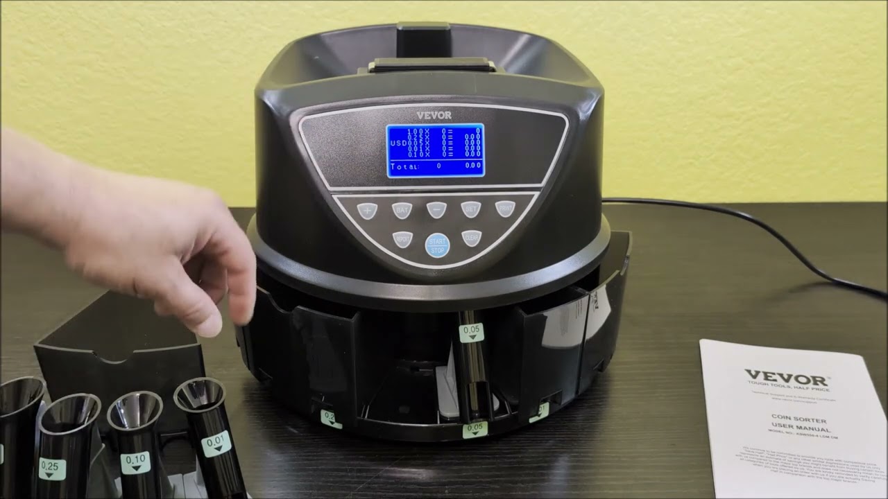 What You Should Know - VEVOR Upgraded Coin Counter & Sorter