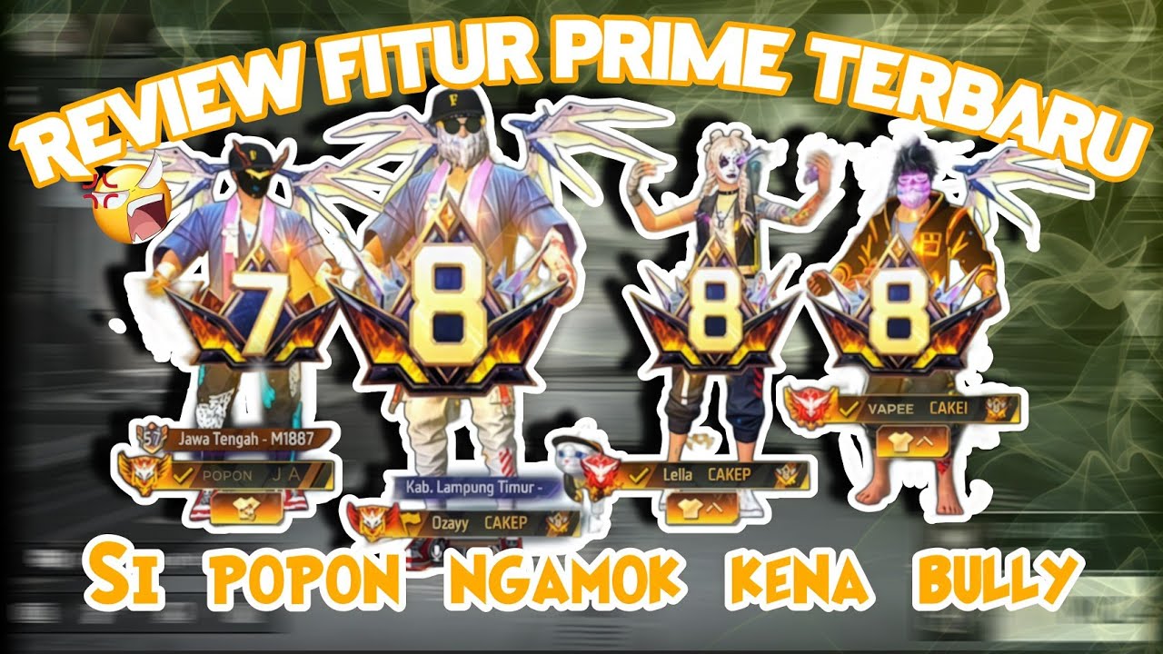 RIVIEW FITUR PRIME TERBARU!! POPON TERBULLY SAMPAI KENA MENTAL BIKINN NGAKAKKKK
