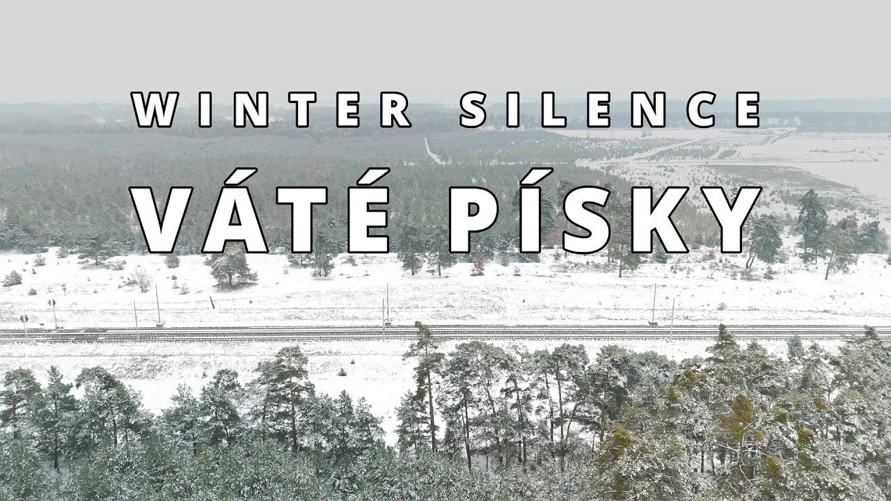 Winter in Czechia — Váté písky & Morava River | Calm 4K Drone Film | Winter Silence