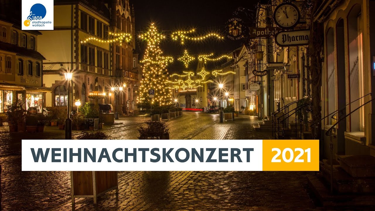 Weihnachtskonzert Stadtkapelle Wolfach 2021