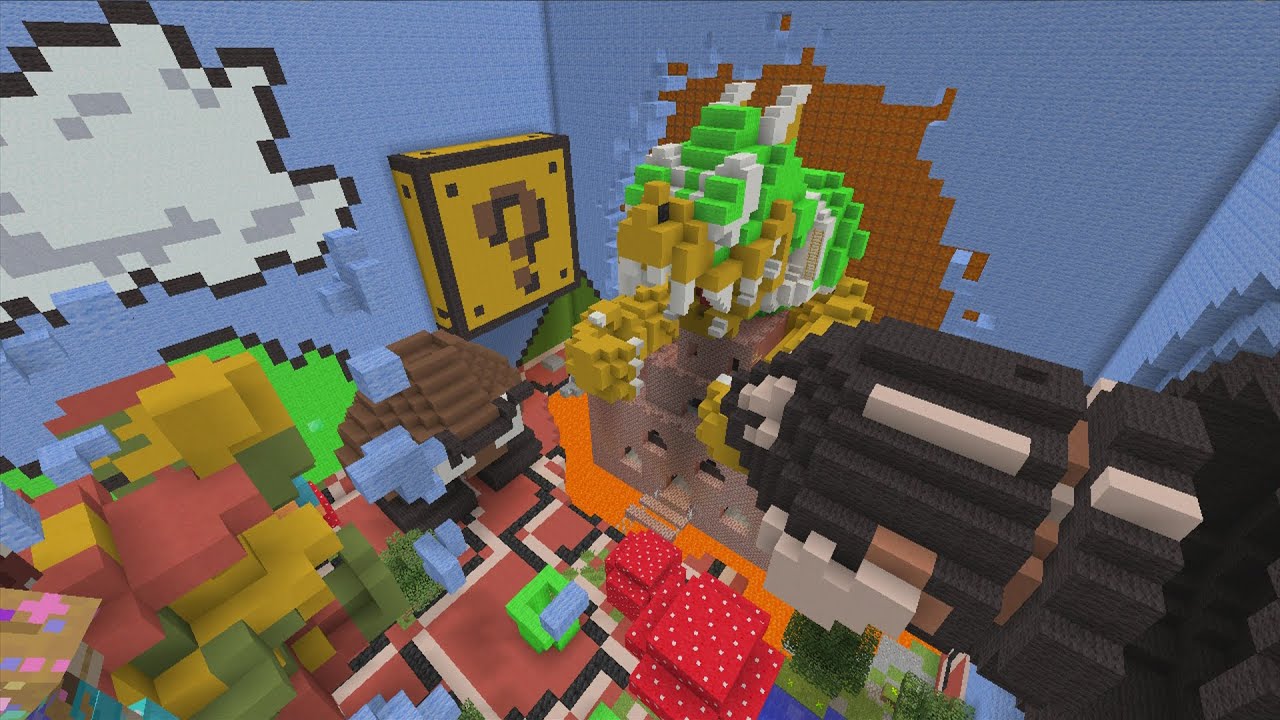 Minecraft Xbox Hide and Seek - Super Mario Bro's