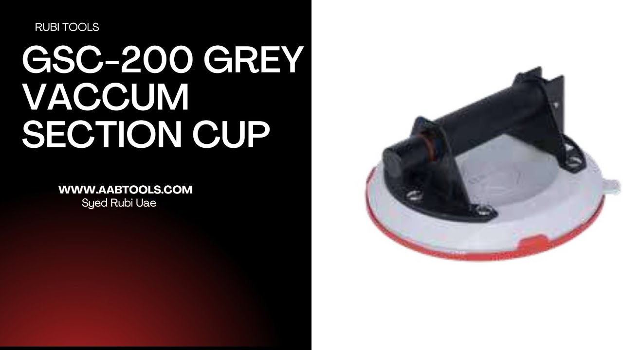 RUBI GSC- 200 GREY VACCUM SECTION CUP #Syedrubiuae