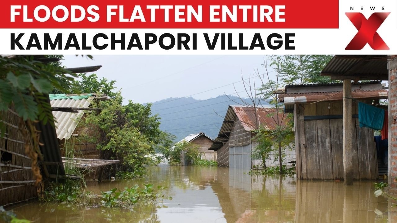 Assam Floods: Kamalchapori Village Devastated, Over 100 Homes Destroyed In Sivasagar | NewsX