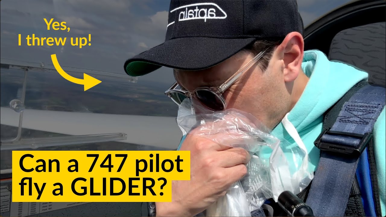 Может ли пилот Boeing 747 летать на планере? Почему стоит начать с полётов на планере! Объясняет ...