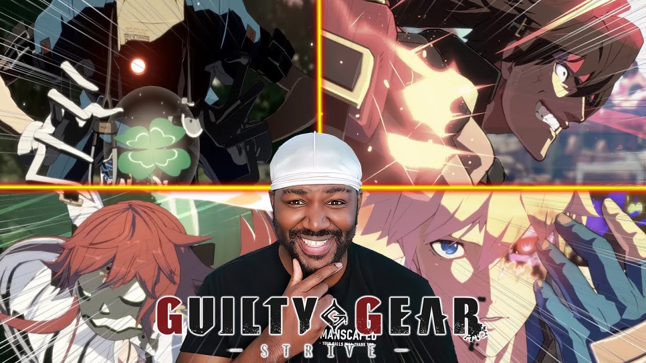 Реакция на все суперприёмы в Guilty Gear Strive | Реакция на все овердрайвы