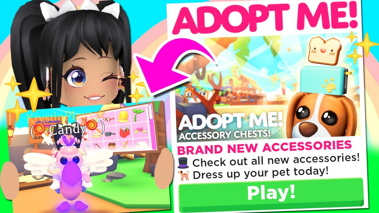 *IT'S HERE* PET ACCESSORY CHEST UPDATE in ADOPT ME (roblox)