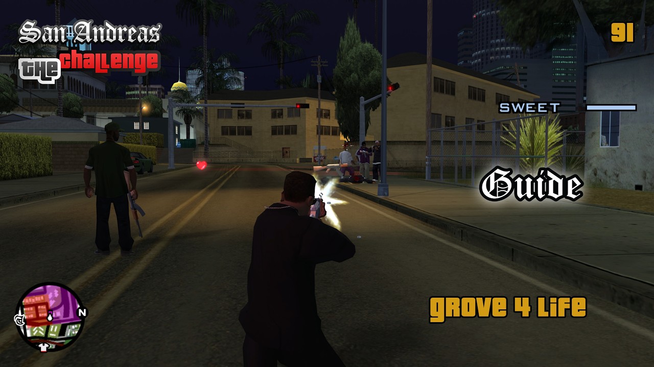 GTA SA The Challenge Mod Guide | Grove 4 Life #91