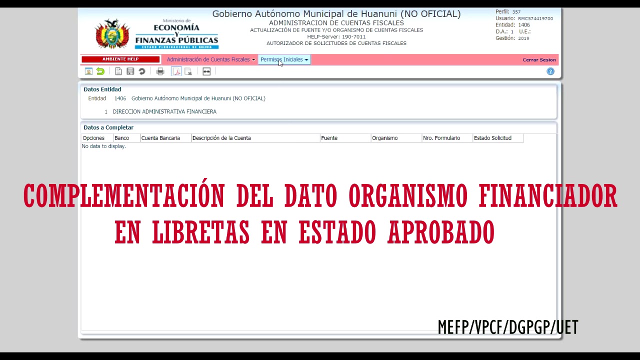 1 REGISTRO DE SALDOS DE CAJA Y BANCOS 2019