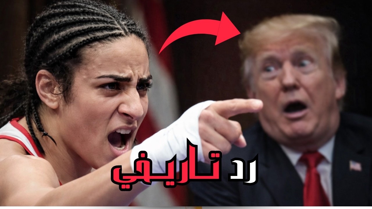 أخيرا.. إيمان خليف ترد على ترامب