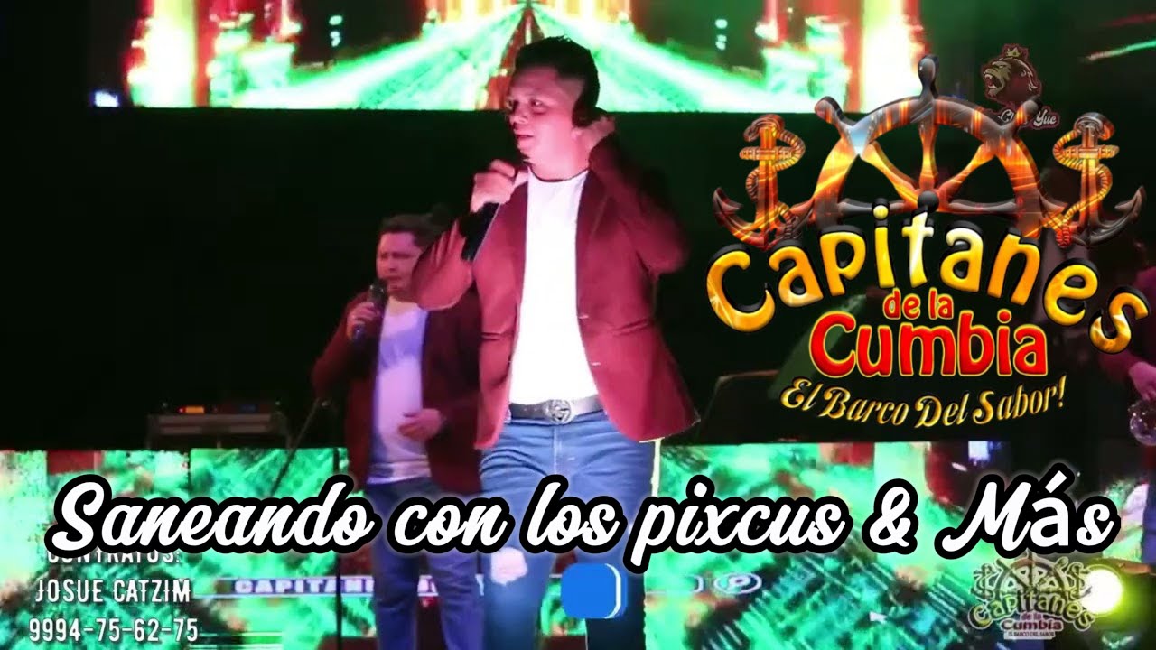 capitanes de la cumbia Pop saxeando & mas en vivo desde Tekit #mixparabailar#cumbiasdelsureste