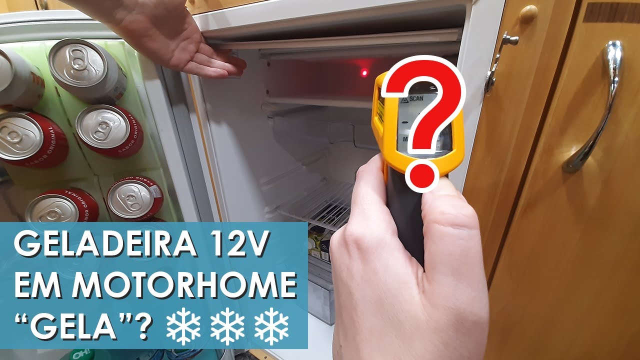 GELADEIRA 12V PARA MOTORHOME | GELA? | VALE A PENA CONVERTER? | OPINIÕES | MOTORHOME SPRINTER SCHEID