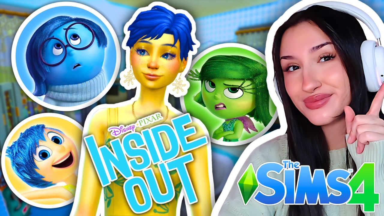 making the Inside Out Emotions in The Sims 4