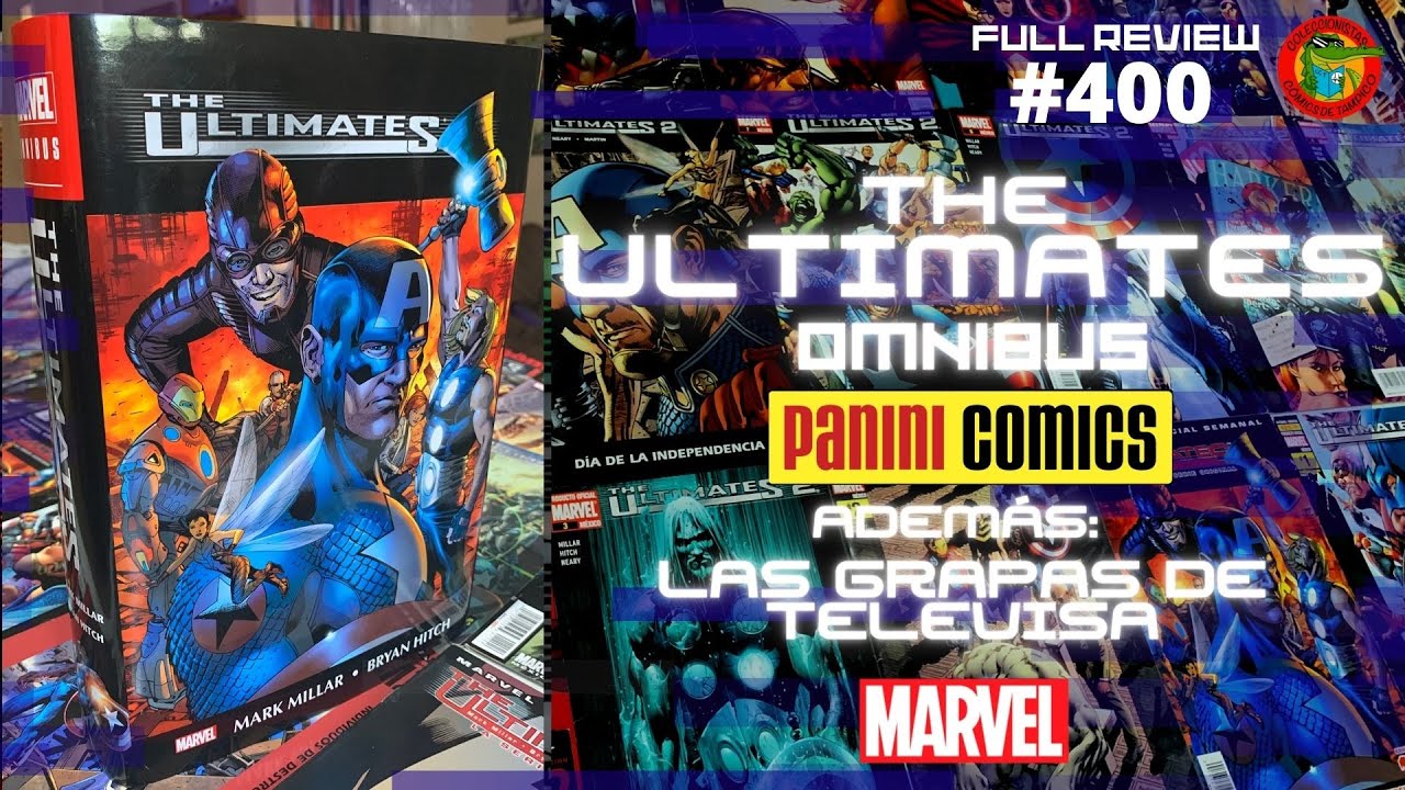 THE ULTIMATES Omnibus de PANINI CÓMICS México Full review #400