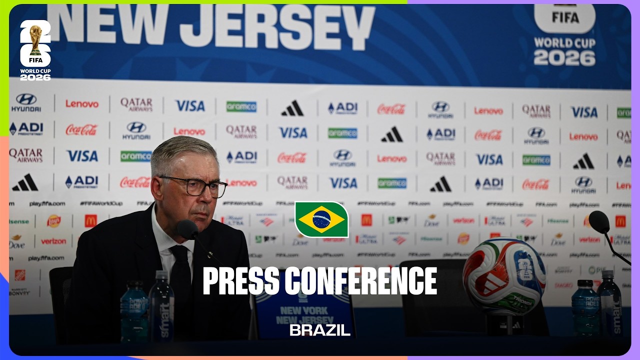 Post-Match Press Conference: Brazil's Carlo Ancelotti On 1-1 Draw With Morocco