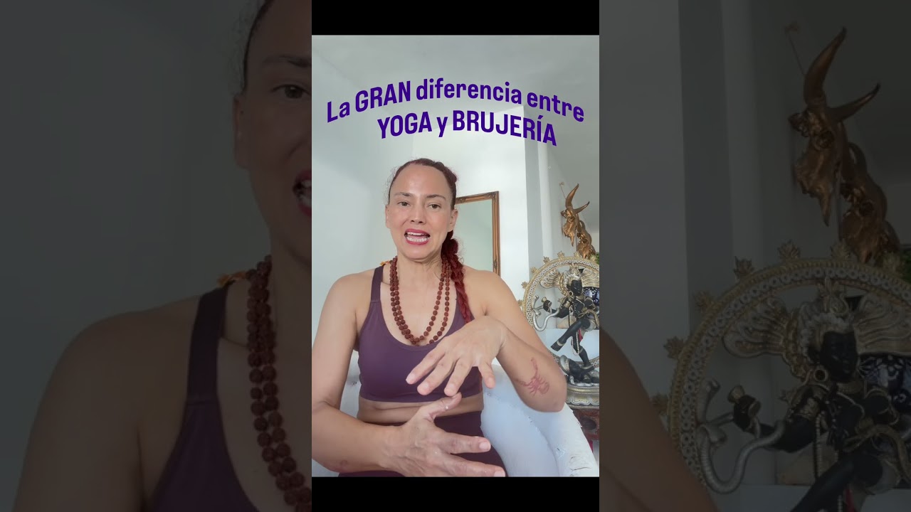YOGA y BRUJERÍA la gran diferencia de dos conceptos que suceden en el mundo inmaterial #yoga 