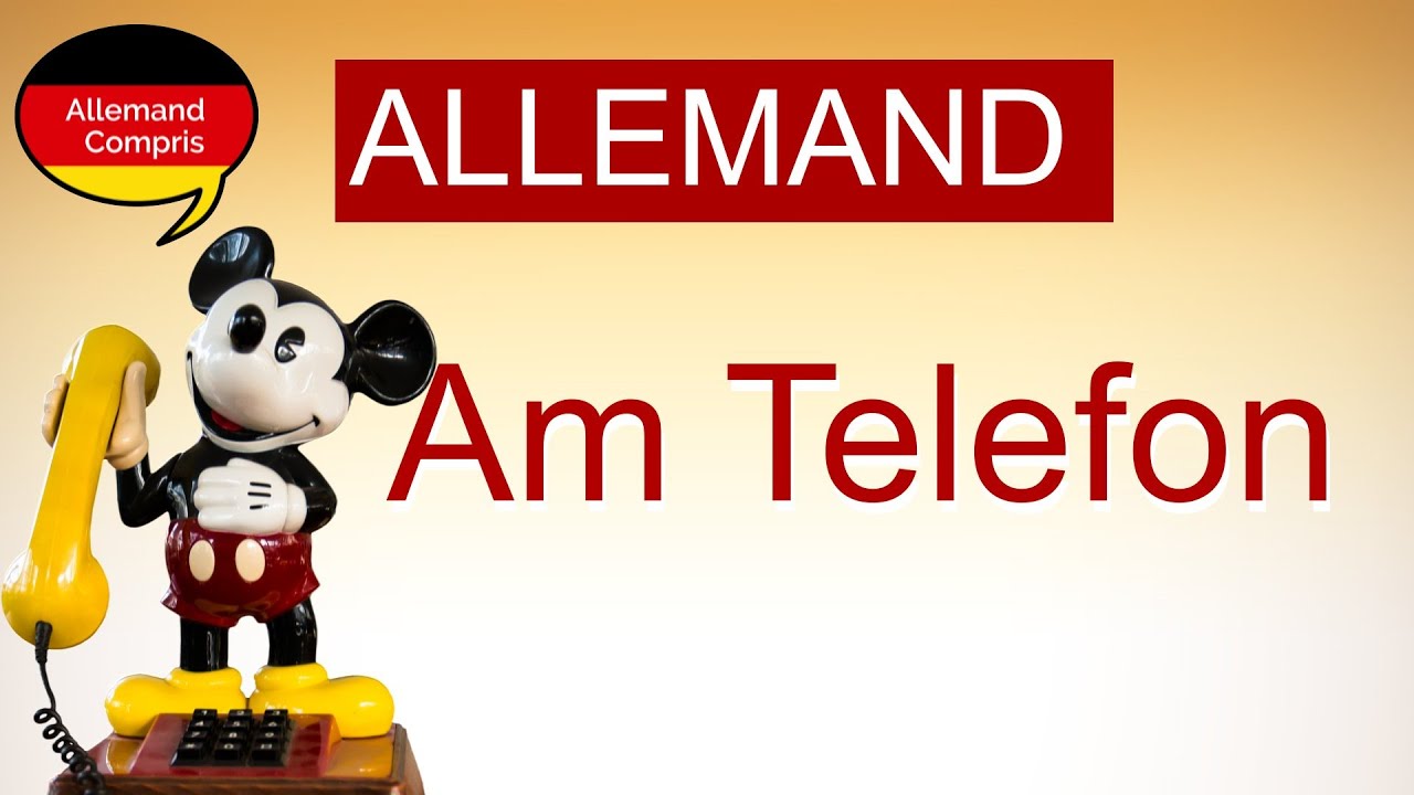 🇩🇪  Comment passer un coup de fil en allemand | #apprendreallemand