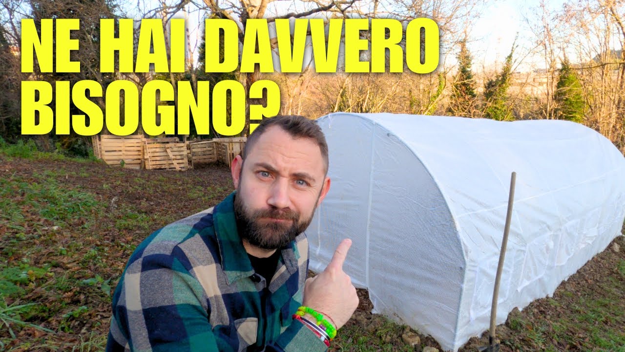 IL TRUCCO DEFINITIVO PER PIANTE FORTI | RHIZOPHAGY E SERRA A TUNNEL #gardening