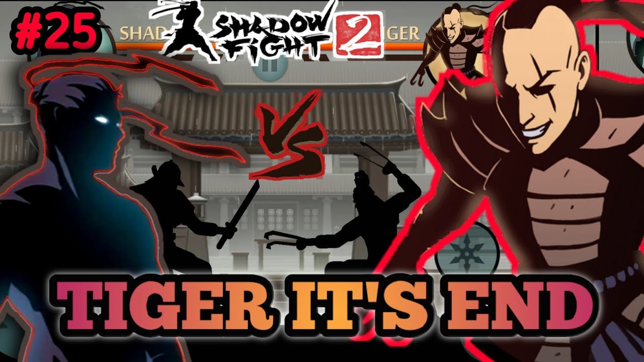TIGER IT'S END | SHADOW FIGHT 2 GAMEPLAY PART 25 PHOENIX F-6