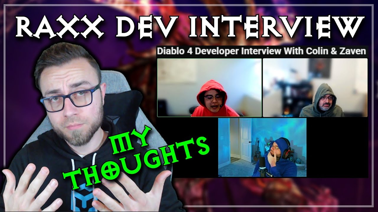 Интервью с Raxx раскрыло МНОГОЕ о будущем Diablo 4! Мои мысли и анализ