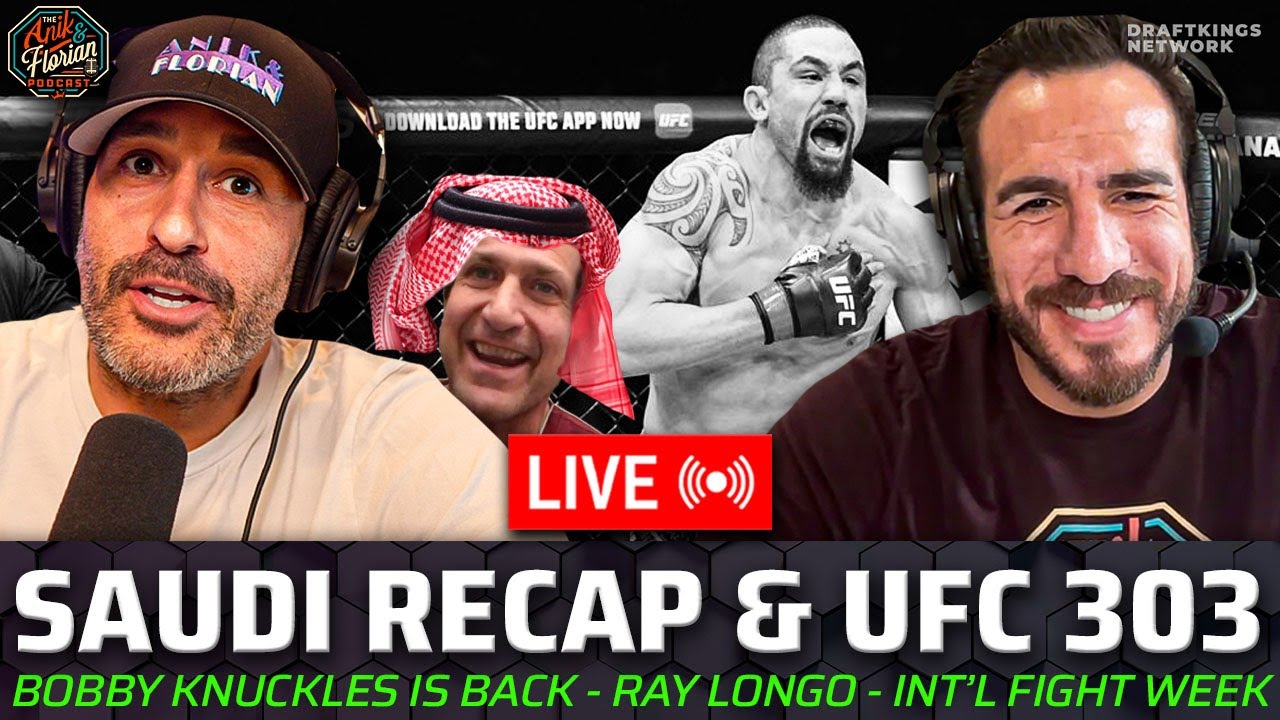 🔴 UFC Saudi Arabia Recap - Robert Whittaker Is Back - UFC 303 Thoughts with Ray Longo | A&F. 495