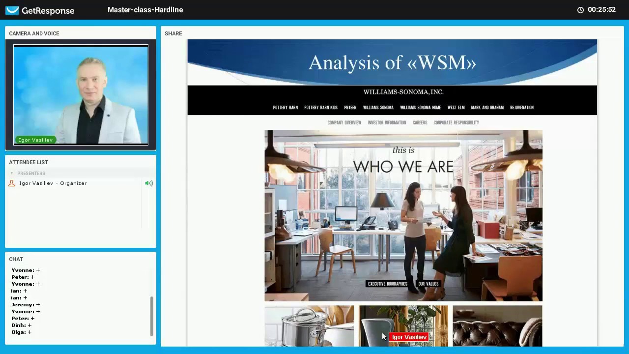 Master class  Retail (Hardline) industry Part 3 Williams Sonoma company (WSM) fundamental analysis