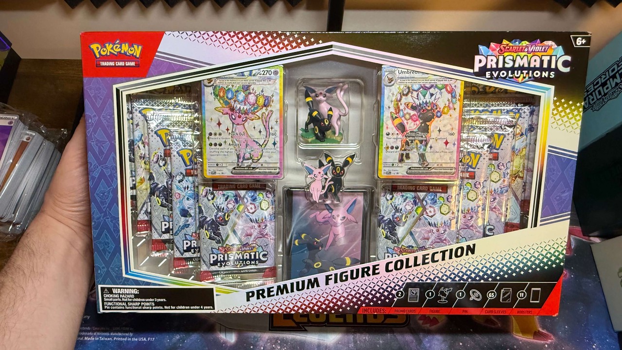 Opening a Prismatic Evolutions Premium Figure Collection