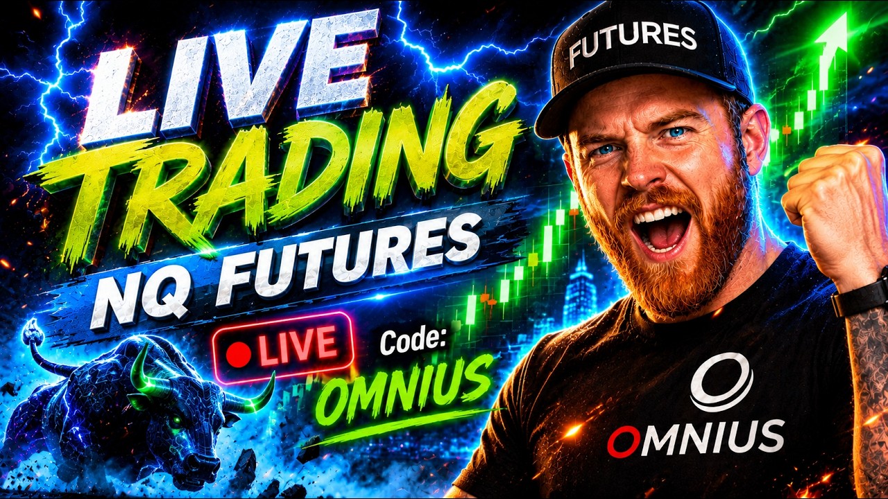 🔴  LIVE Trading NQ 💰  Apex Giveaway Type - !omnius  💰   Tradeify code- OTF 🔥