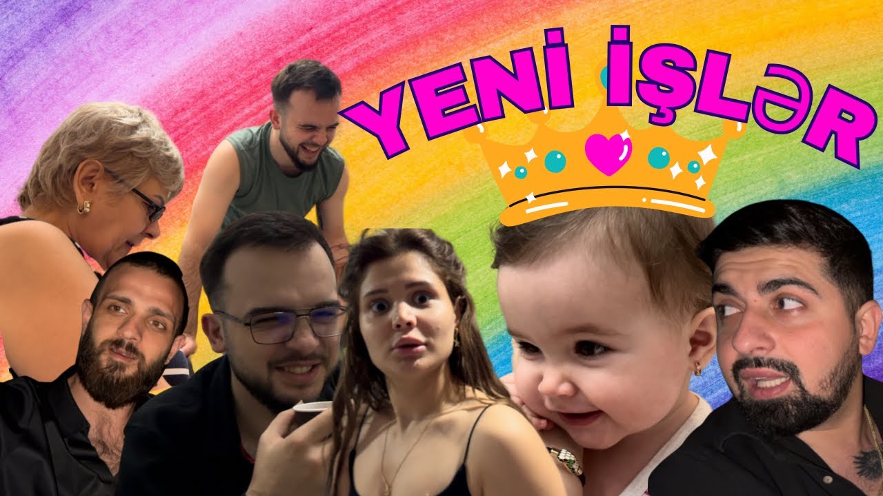 ALİSANI ÇÖPÇÜYƏ APARDIQ | ☹️(TƏMİZLİK ETDİM BİR AZ) | YENİ İŞ GƏLİR😍🤗