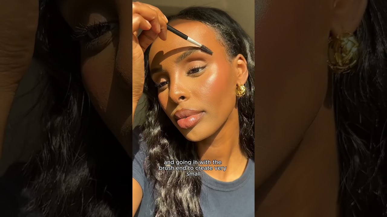 How to apply brow gel