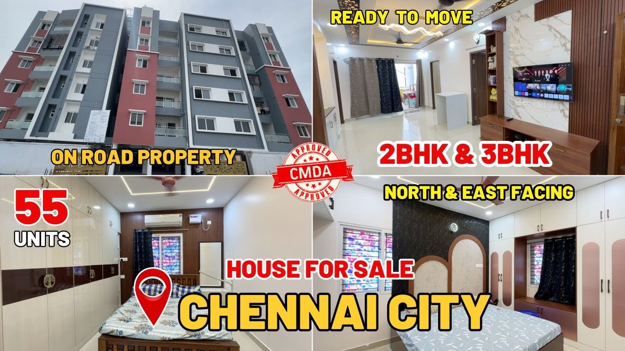 Flats for sale in Chennai City | 2BHK & 3BHK | Flats for sale in Porur | New Flats in Kolapakkam