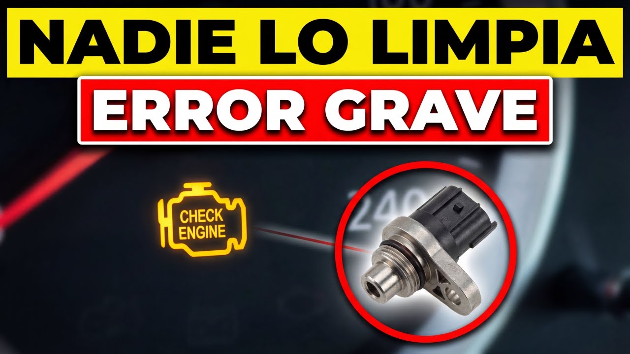 El Sensor Que Más FALLA en tu Auto y Casi Nadie Limpia